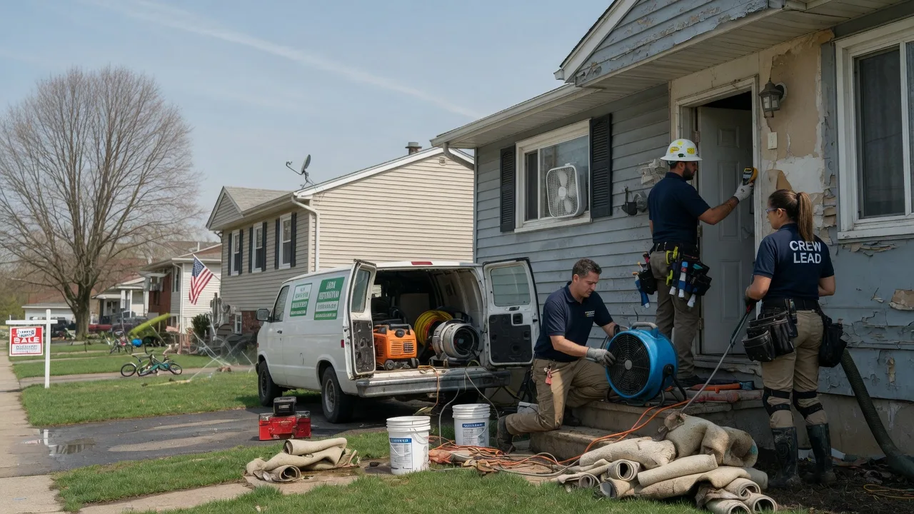 Flood Cleanup in Campbellsport, WI near me