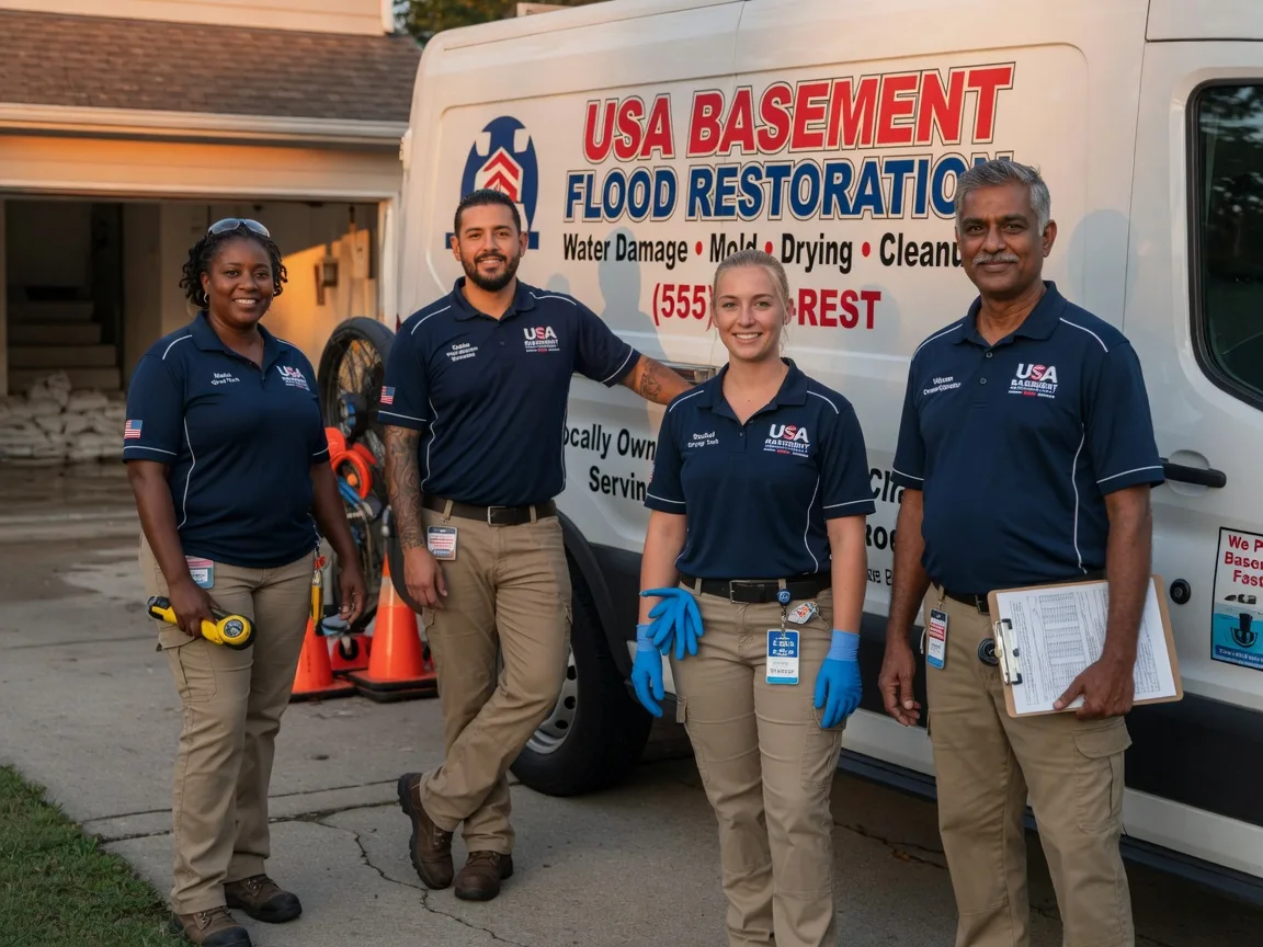 Basement Flood Cleanup company in Campbellsport, WI